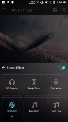 Music Player - Audio Player with Sound Changer android App screenshot 0